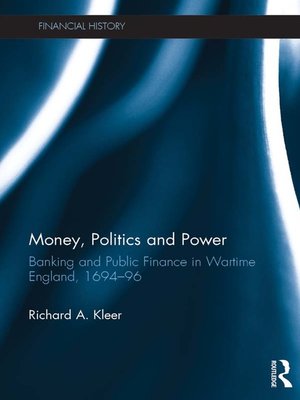 cover image of Money, Politics and Power